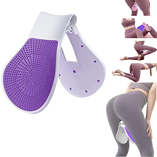 Wonder Hip Body Trainer Hot - 2022 El Mejor Excelente Ejercitador Super Kegel, Dispositivo De Fortalecimiento del Piso Pélvico, Equipo De Ejercicio para El Muslo Interno (White-Purple)