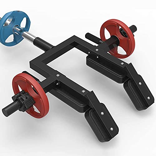 WWAIHY Shoulder Press Landmine Handle,T-Bar Row Manija De La Mina De La Prensa del Hombro,Agarre Mango de Remo Barra Back Row,para Barras Olímpicas de 50 mm(2 in)(Color:Negro)