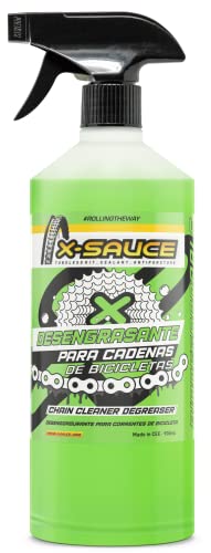 X-Sauce Verde Desengrasante para Cadenas de Bicicletas, 900 ml, Adultos Unisex