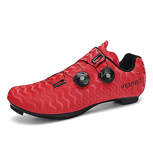 XBSXP Zapatillas de Ciclismo para Hombre Zapatillas de Bicicleta de Carretera Zapatillas de Ciclismo de Carreras Zapatillas de Ciclismo Zapatillas Deportivas al Aire Libre Zapatillas de