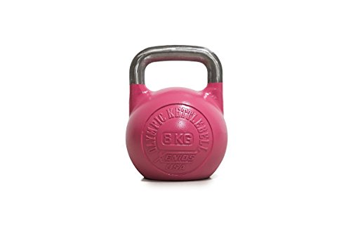 Xenios USA XSSTOKBL8 Pesa Rusas - Russian Girevoy Competition Kettlebell 8 Kg Ideal para la práctica del Entrenamiento Funcional, WOD, potenciamiento Muscular