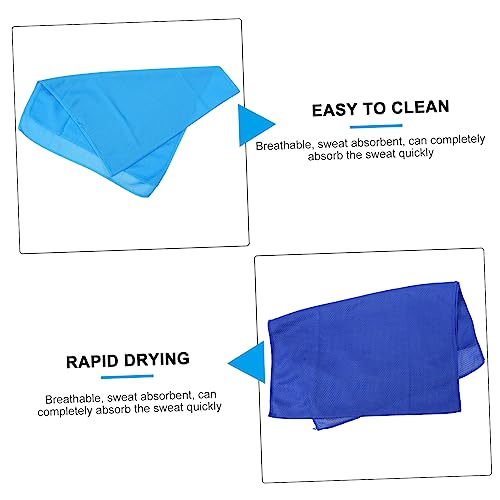 Yardwe 4 Piezas Toalla refrescante de Secado rápido Toallas de Sudor para Hombres Toallas Toalla Deporte Toallas absorbentes de Sudor Toalla Absorbente Toalla Fresca Regalo