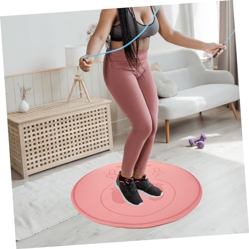 Yardwe Almohadilla Deportiva Insonorizada Colchoneta De Salto Para El Hogar Plataforma Para Saltar Almohadilla De Saltar Portátil Alfombra Yoga Tipe Familiar Aptitud Física Estera De Yoga