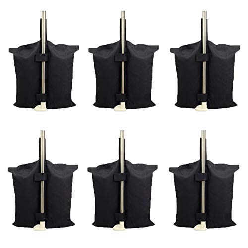 YELAIYEHAO 6 pcs Pesos Bolsa para Pop Up Carpa Peso Bolsas de Arena Bolsa de pies con