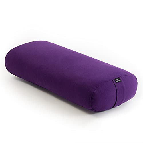 Yoga Studio - Bolsters europeos rectangulares y ligeros, morado