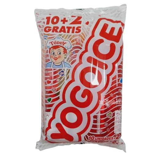 Yogo Ice Golosina Líquida Para Congelar en Casa | Formato Bolsa 10+2 Unidades Gratis