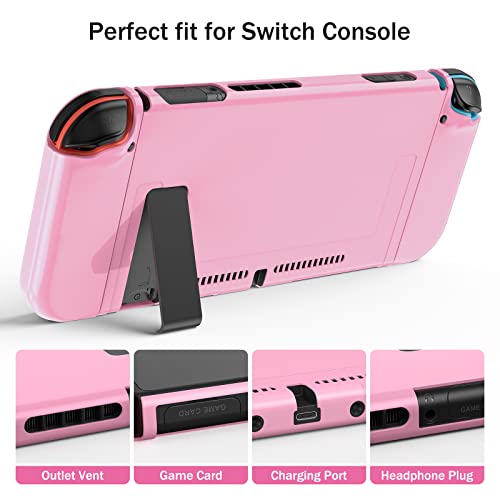 Younik Paquete de Accesorios para Switch, 16 en 1 Kit de Accesorios Incluye una Funda de Transporte para la Switch, Funda Protectora para la Consola y J-con, una Funda para Juegos de la Switch