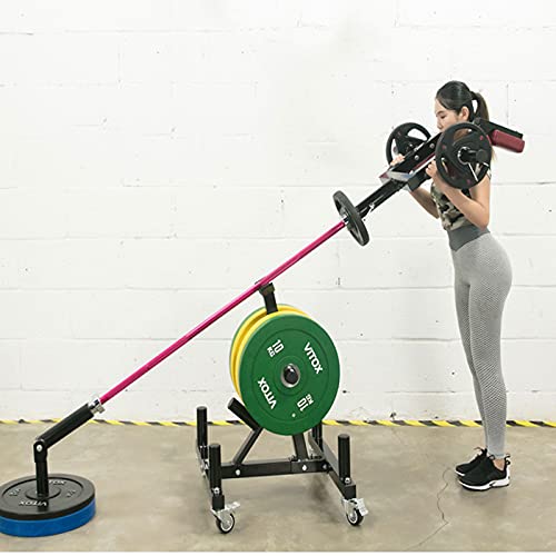 YZDKJDZ Hombro Press Landmine Handle, Bar Row, Máquina de Sentadillas multifunción 3 en 1, Accesorio de Espalda con Barra para Equipos de Entrenamiento de Fuerza de Gimnasio en casa