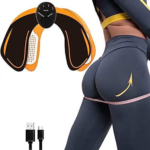 Zebbyee EMS Hips Electroestimulador Muscular, Masajeador de elevación de glúteos EMS, Entrenador de Cadera, Estimulador Muscular Ejercitar Gluteos, EMS Hips Trainer Entrenador