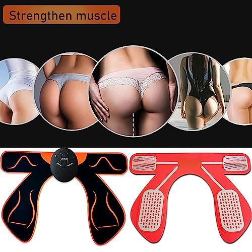 ZeeSunMm EMS Hips Electroestimulador Muscular, Masajeador de elevación de glúteos EMS, EMS Electroestimulador Gluteos, Levantamiento de Glúteo