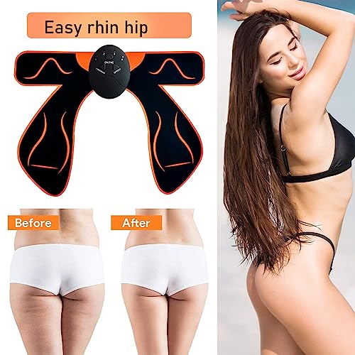 ZeeSunMm EMS Hips Electroestimulador Muscular, Masajeador de elevación de glúteos EMS, EMS Electroestimulador Gluteos, Levantamiento de Glúteo