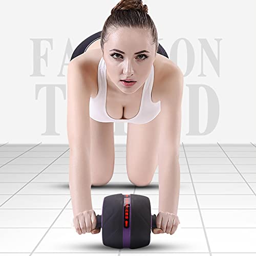 Zhihui Rodillo abdominal de fitness | Equipo abdominal para fuerza de núcleo | Entrenador abdominal para hombres y mujeres, entrenadores abdominales para el hogar, gimnasio, equipo de fitness