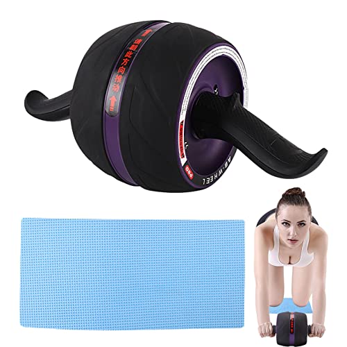 Zhihui Rodillo abdominal de fitness | Equipo abdominal para fuerza de núcleo | Entrenador abdominal para hombres y mujeres, entrenadores abdominales para el hogar, gimnasio, equipo de fitness