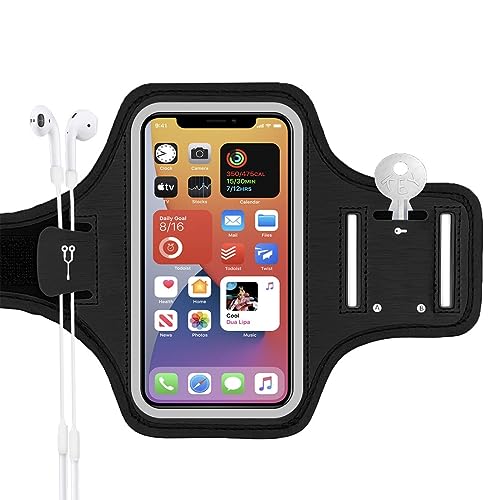 ZKGYUS 1 Pcs Brazalete Deportivo Móvil para Corre, Funda Movil Correr, Portamoviles Running para Smartphones de hasta 6,8 Pulgadas