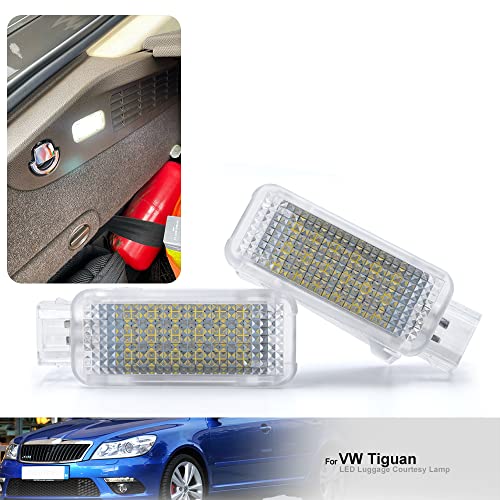 12 V LED equipaje paso en el automóvil luz interior para A3, S3, A4, S4, RS4, A5, S5, TT, 5/Golf 6 asiento Superb Octavia