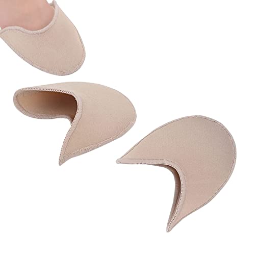 1Pares Ballet Toe Pads Ballet Suave Zapatos de Protectores Medio Almohadillas Protector de Danza para los Dedos del Pie para Mujeres