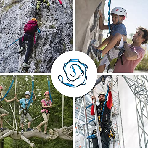 2 cuerdas de correa para hamaca, cadena de margaritas para escalada en roca, ajustable, para yoga, pilates, estiramientos