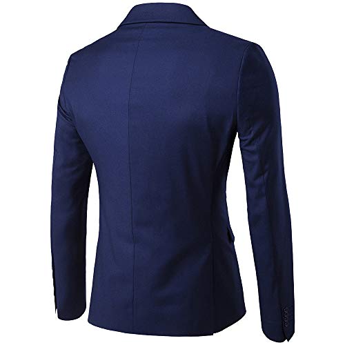 2021 Traje de 3 Piezas Hombre Suit Chaqueta Chaleco pantalón Traje de Fiesta de Navidad Boda Negocios Blazer Abrigo Moderna Chaqueta de un Solo Pecho Esmoquin Manga Larga