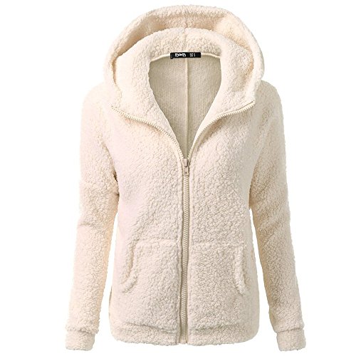 2023 Chaquetas de Felpa Suave para Mujer Cálida Cremallera Abrigo con Capucha Casual Suéter Ligero y Cómodo Sweatshirt Hoodie Talla Grande Rapa Mjuer Invierno Blusas Tops Baratas Cazadora Jersey