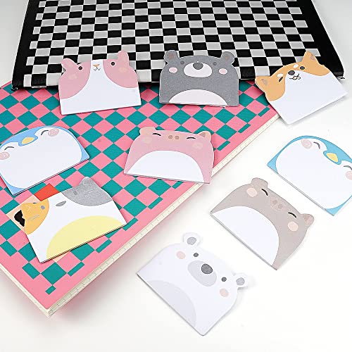 270 Pieza Lindo Juego de Notas Adhesivas, Material Escolar Kawaii, Artículos de Papelería Novedosos para la Escuela, la Oficina