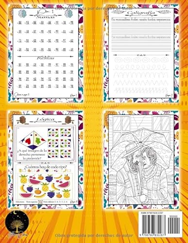 30 MINUTOS AL DÍA PARA DARLE A TU MENTE ENERGÍA | Libro de actividades para trabajar la memoria con ejercicios y juegos para adultos y ancianos: ... dibujos para pintar, diario (MENTE ACTIVA)