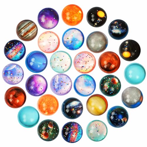 30 Piezas Pelotas Saltarinas, Patrulla de garras Pelotas de Rebote,Pelotas de Goma de Juguete para niños, para Regalos de Fiesta para niños, Relleno de Bolsas de Regalo, patrón aleatorio, 32mm