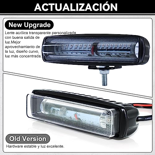 30W Luz LED Estroboscopica de Carretilla Elevadora Lateral MarcadorLuz Del Punto de Advertencia