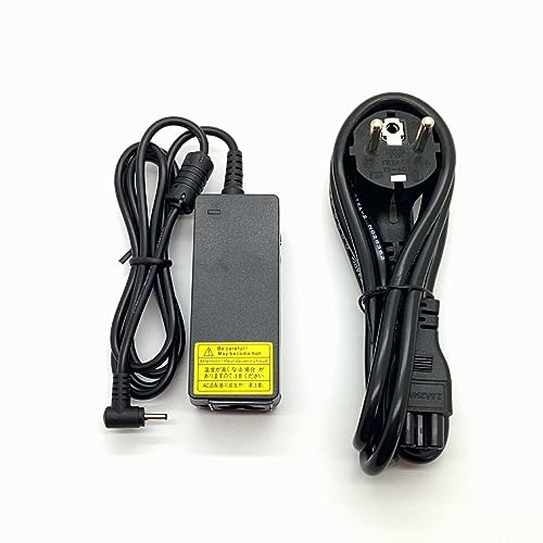 45w PIEZAS-PORTATILES.COM Reemplazo Adaptador Cargador Nuevo y Compatible para Portátiles ASUS Notebook Netbook EeePc de 19v 2,1a con Punta Fina 2,5mm x 0,7mm