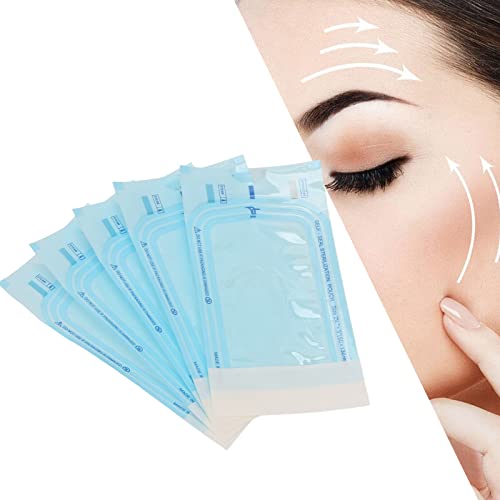 5 Piezas Lifting Facial, Hilos de Seda de Colágeno, Hilos de Seda de Colágeno para Levantar Hilos para Tensar la Piel, Hilo de Seda Facial para Levantar la Línea de la Mandíbula