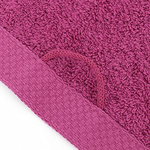 50 x 100 cm Toalla de baño Pure morado 550 G/m2