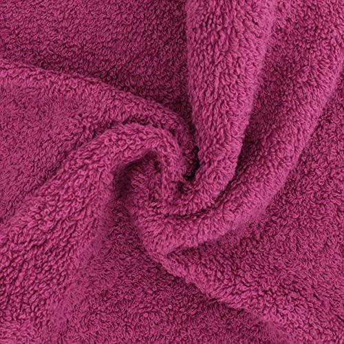 50 x 100 cm Toalla de baño Pure morado 550 G/m2