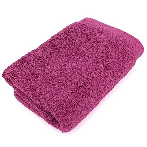 50 x 100 cm Toalla de baño Pure morado 550 G/m2