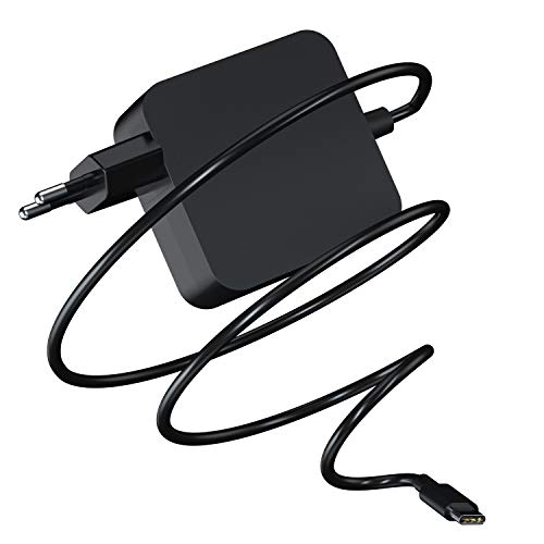 65W Cargador Portatil USB C para Lenovo ThinkPad E14 T14 T480 L13 Yoga 720 730 910 920,HP Probook,Macbook Pro/Air,HUAWEI,Acer Chromebook Spin, ASUS,Dell,Xiaomi, Cargador Ordenador Tipo C