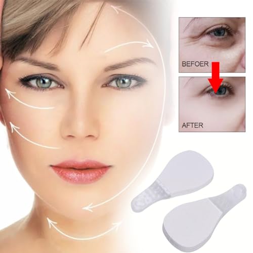 80 Piezas Face Lift Tape Hilos Tensores Faciales Las Arrugas Faciales Doble Mentón Línea en V Cara y Piel Tensada