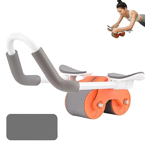 Ab Roller Wheel, Rodillo Abdominales Con Soporte para el Codo, equipo de entrenamiento para abdominales y núcleos (sin temporizador)