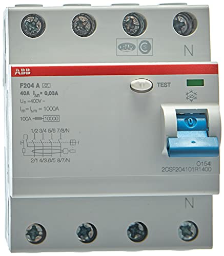 ABB-entrelec f204a-40/0,03 - Diferencial f204a 40a 30ma