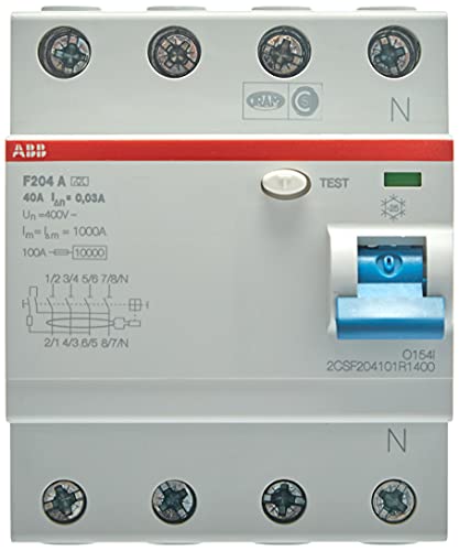 ABB-entrelec f204a-40/0,03 - Diferencial f204a 40a 30ma