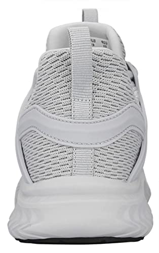 Abboos Zapatillas Deportivas Mujer Running Deporte Zapatos Mujer Casual Cómodos Calzado Correr Jogging Caminar Bambas Mujer Ligeros Transpirables Gimnasio Fitness Tenis Trabajo Sneakers Gris 42