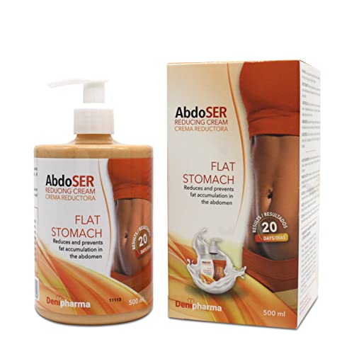 ABDOSER CREMA REDUCTORA - Revolucionaria crema reductora 500 ml - Reduce y previene la acumulación de grasa en el abdomen - *Mejor crema reductora abdominal 2022* - Resultados en 20 dias