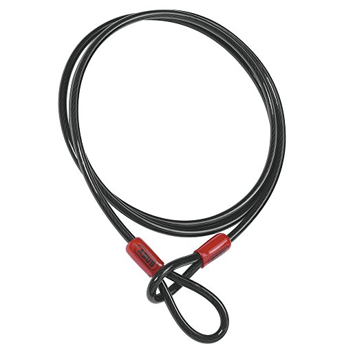 Abus Cobra 8/200 - Cable alargador 8mm negro 200cm