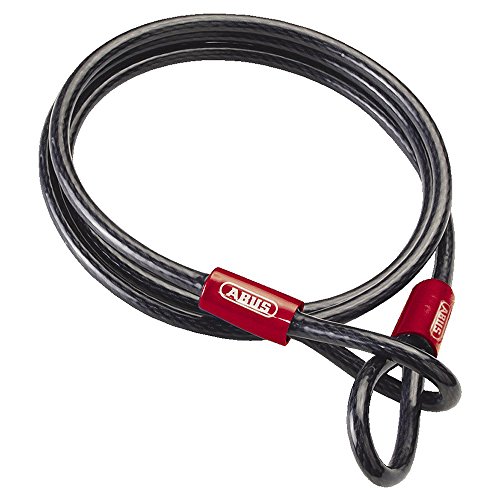 Abus Cobra 8/200 - Cable alargador 8mm negro 200cm