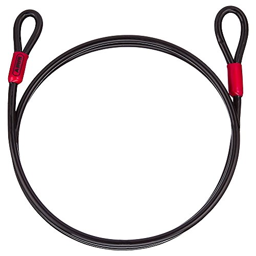 Abus Cobra 8/200 - Cable alargador 8mm negro 200cm