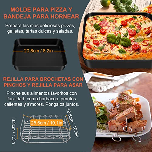 Accesorios freidora sin aceite sólo son adecuados para la freidora de aire COSORI 5,5L, accesorios freidora de aire 5,5 litro xxl utensilios molde airfryer air fryer accessories