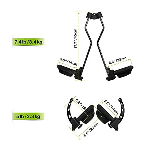 Accesorios para tracción máquinas de Cable de Gimnasio,Máquinas De Fitness,Triceps Cuerda,Mango de Remo Paralelo,Barra Recta giratoria,DIY Barra de Tracción Poleas Gimnasio en Casa Musculacion