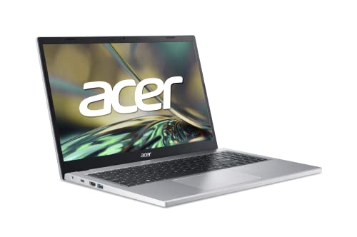 Acer Aspire 3 A315-24P-R4RA - Ordenador Portátil 15.6” Full HD IPS LCD (AMD Ryzen 5 7520U, 8GB RAM, 512GB SSD, AMD Radeon Graphics, Windows 11 Home) PC Portátil Color Plata - Teclado QWERTY Español