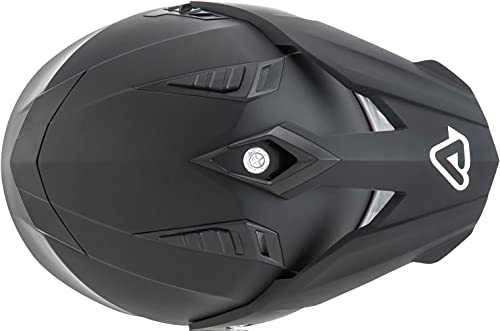 Acerbis Casco Flip Fs-606 Nero 2 L, Hombre, Multicolor, L