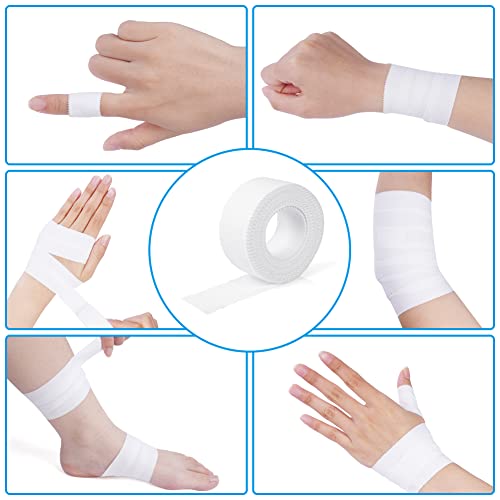 ACWOO Banda Venda Cinta, 6 Rollos Bendaje Adhesiva Deportiva, Venda Cohesiva, Venda Adhesiva, Cinta Adhesiva Deportiva, Vendas Autoadhesivas, Tape Vendaje, Primeros Auxilios, Lesiones, 5m x 3.8cm