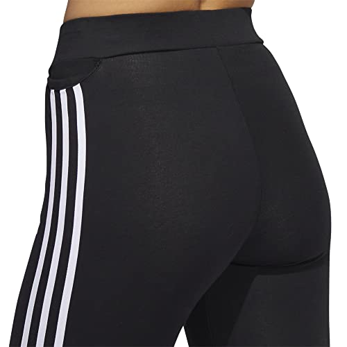 adidas 3 Stripes Tight Leggings, Women's, Black, 40