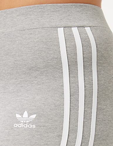 adidas 3 Stripes Tight Leggings, Women's, Medium Grey Heather, 40