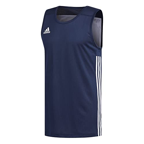 adidas 3G Speed Reversible Jersey Camiseta sin Mangas, Hombre, Collegiate Navy/White, L